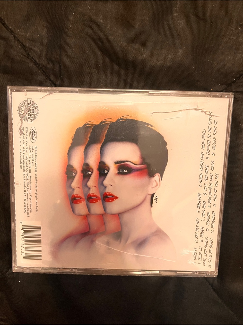 NEW Katy Perry Witness CD